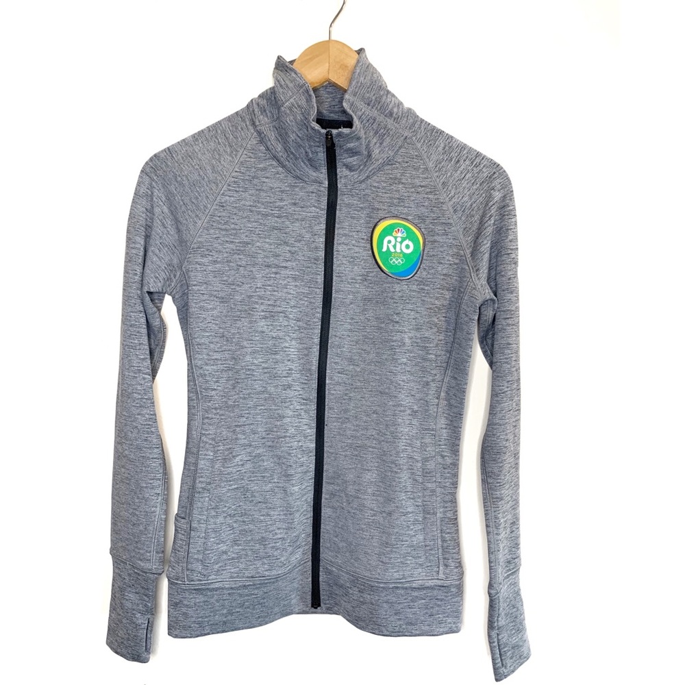 Nike Golf Rio Olympics Golf Full Zip Jacket NBC GREY NWT XS